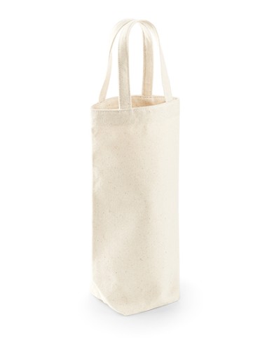 W-W620-Fairtrade Cotton Bottle Bag